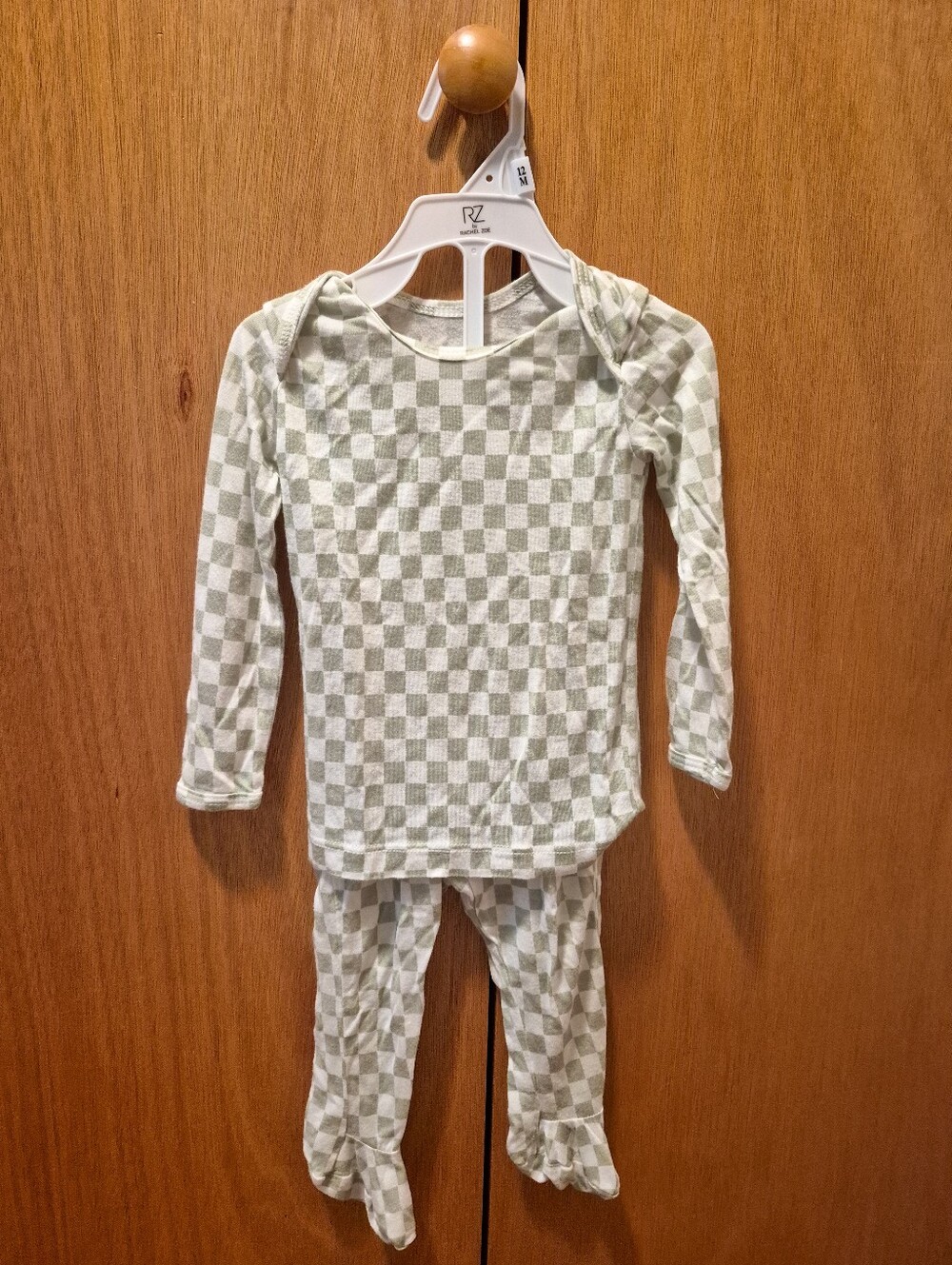 🌼$12 Checkerboard Matching Footie Set